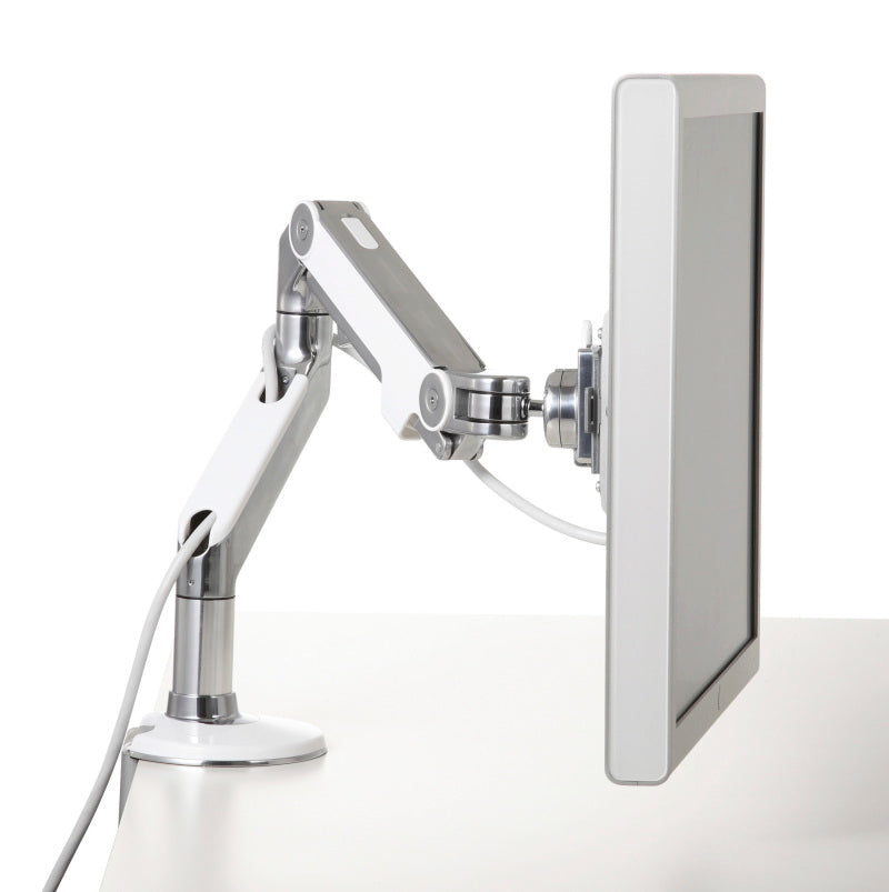 Humanscale M8 - Monitorarm met klembevestiging 18 kg Vesa Wit / Desk Mount (Refurbished)