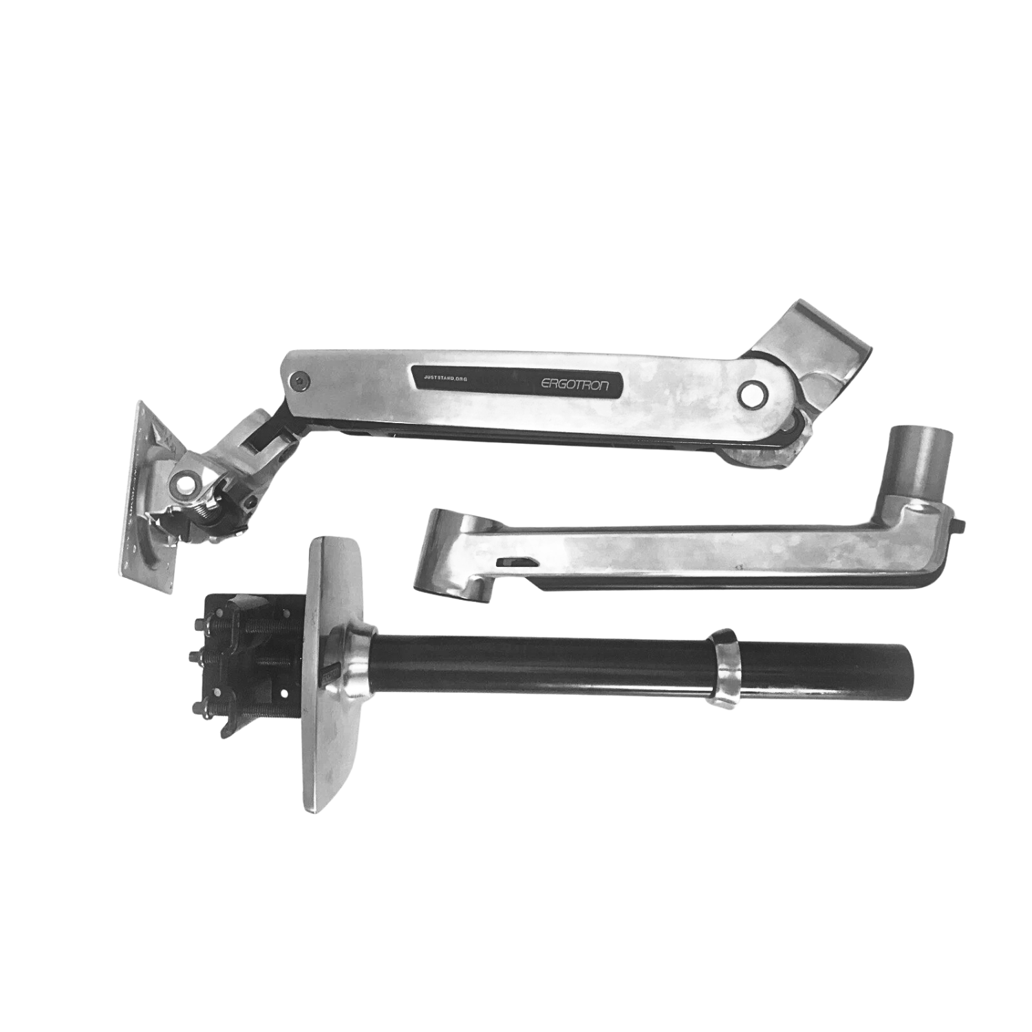 Ergotron LX HD 46 inch 13,6 kg monitorarm Gepolijst Aluminium 45-384-026 (Refurbished)