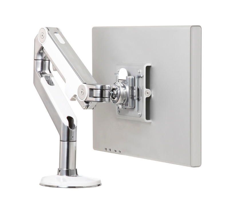 Humanscale M8 - Monitorarm met klembevestiging 18 kg Vesa Wit / Desk Mount (Refurbished)