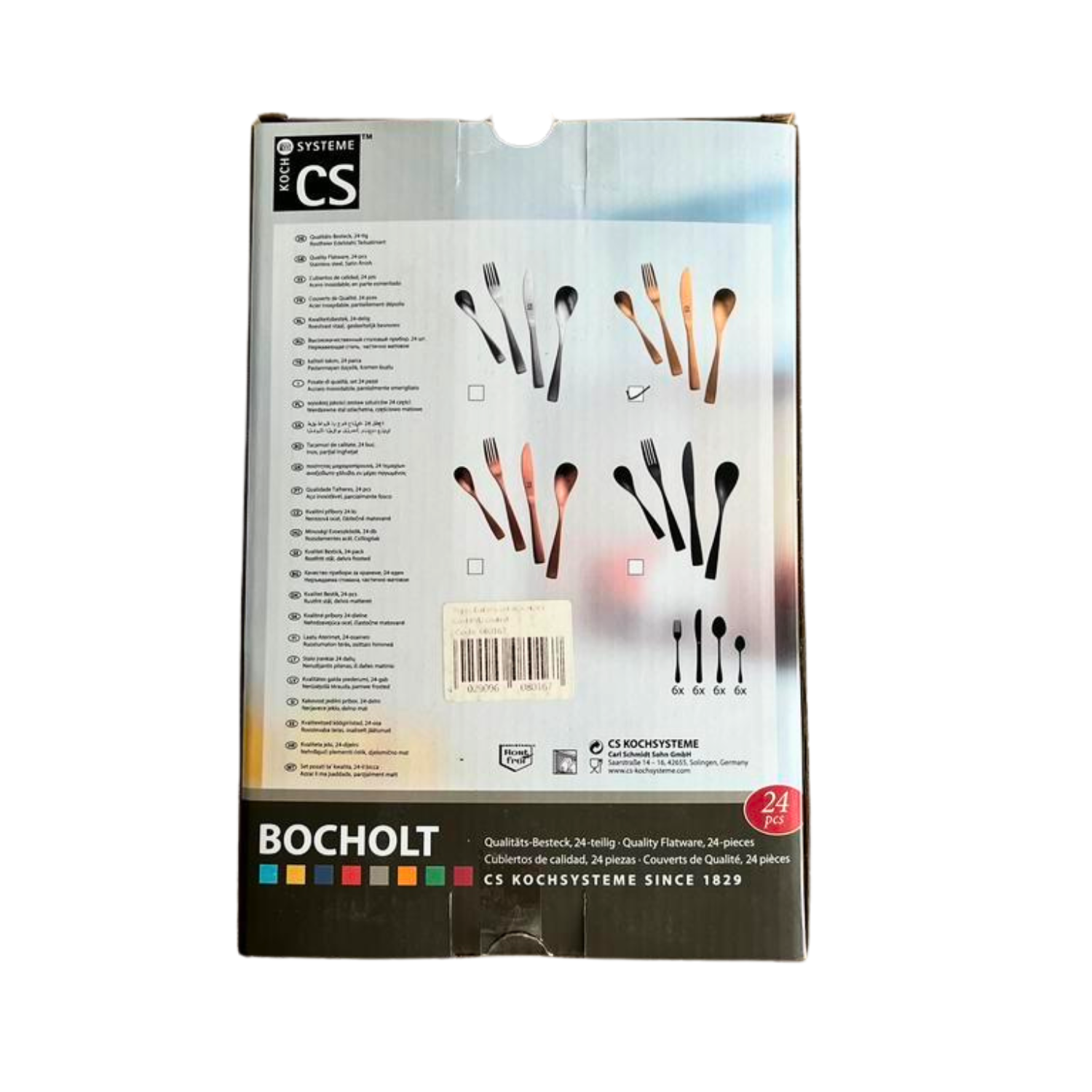 CS Carl Schmidt Sohn BOCHOLT Bestekset 24 Delig