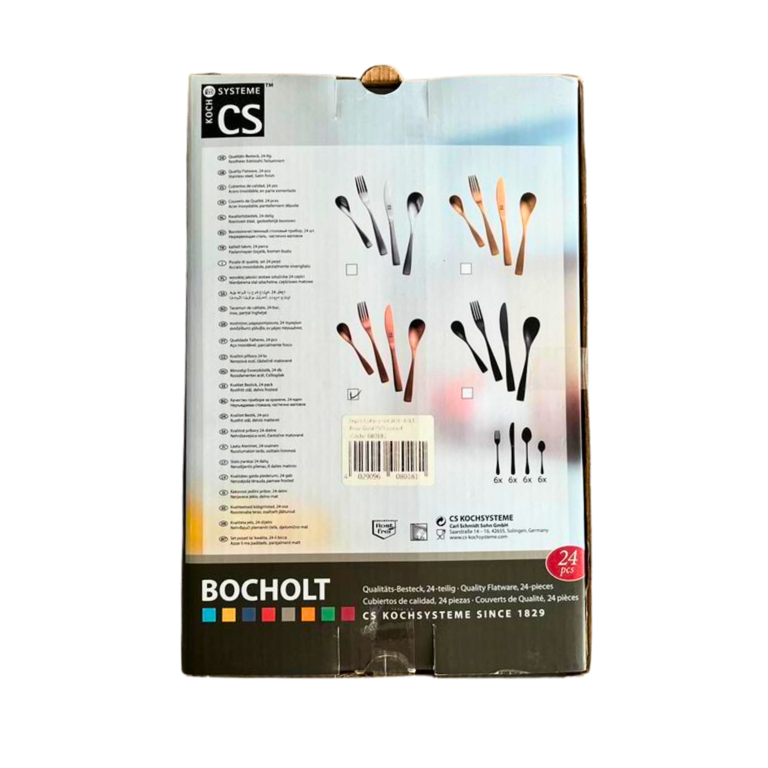 CS Carl Schmidt Sohn BOCHOLT Bestekset 24 Delig